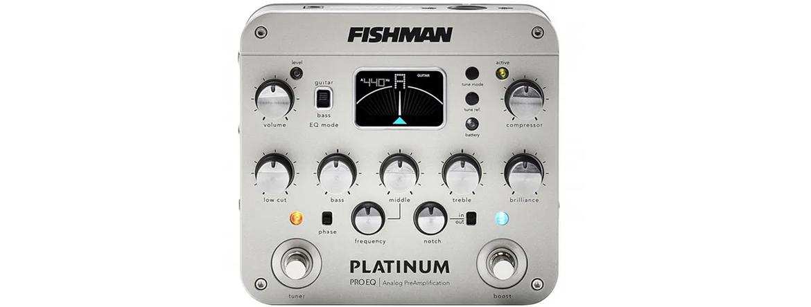 Fishman Platinum Pro DI Preamp - Намного больше, чем DI-бокс